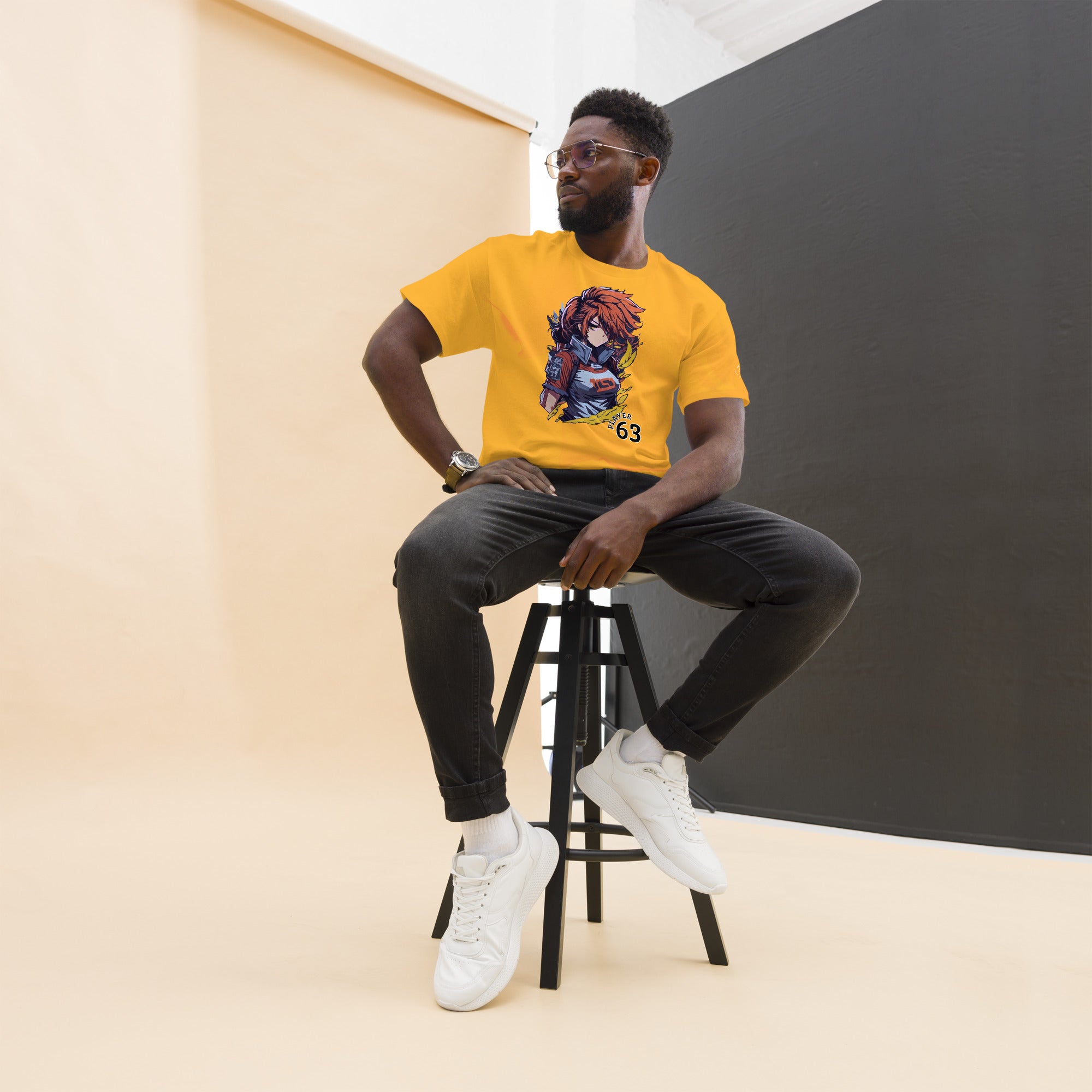 Graphic anime tee