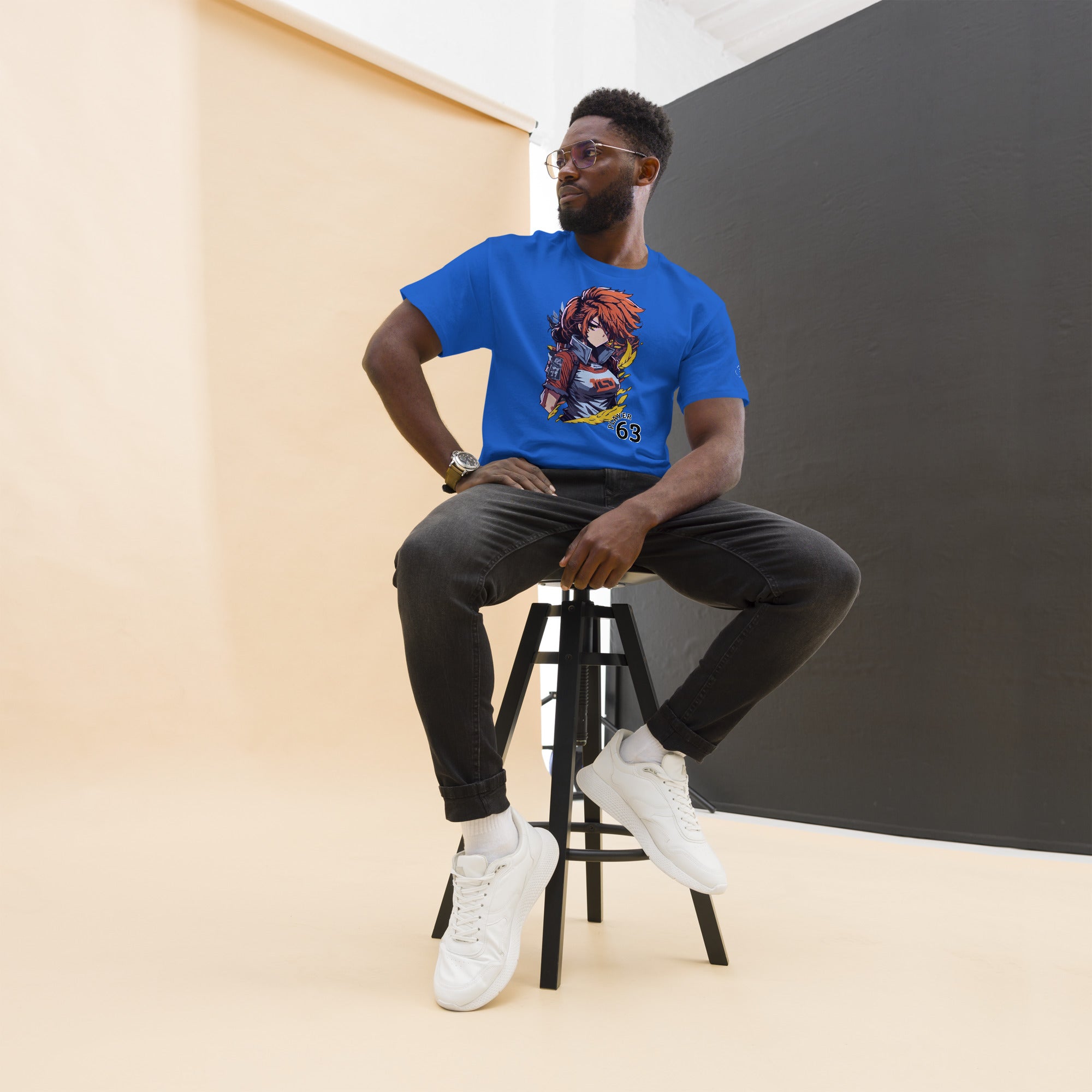 Graphic anime tee