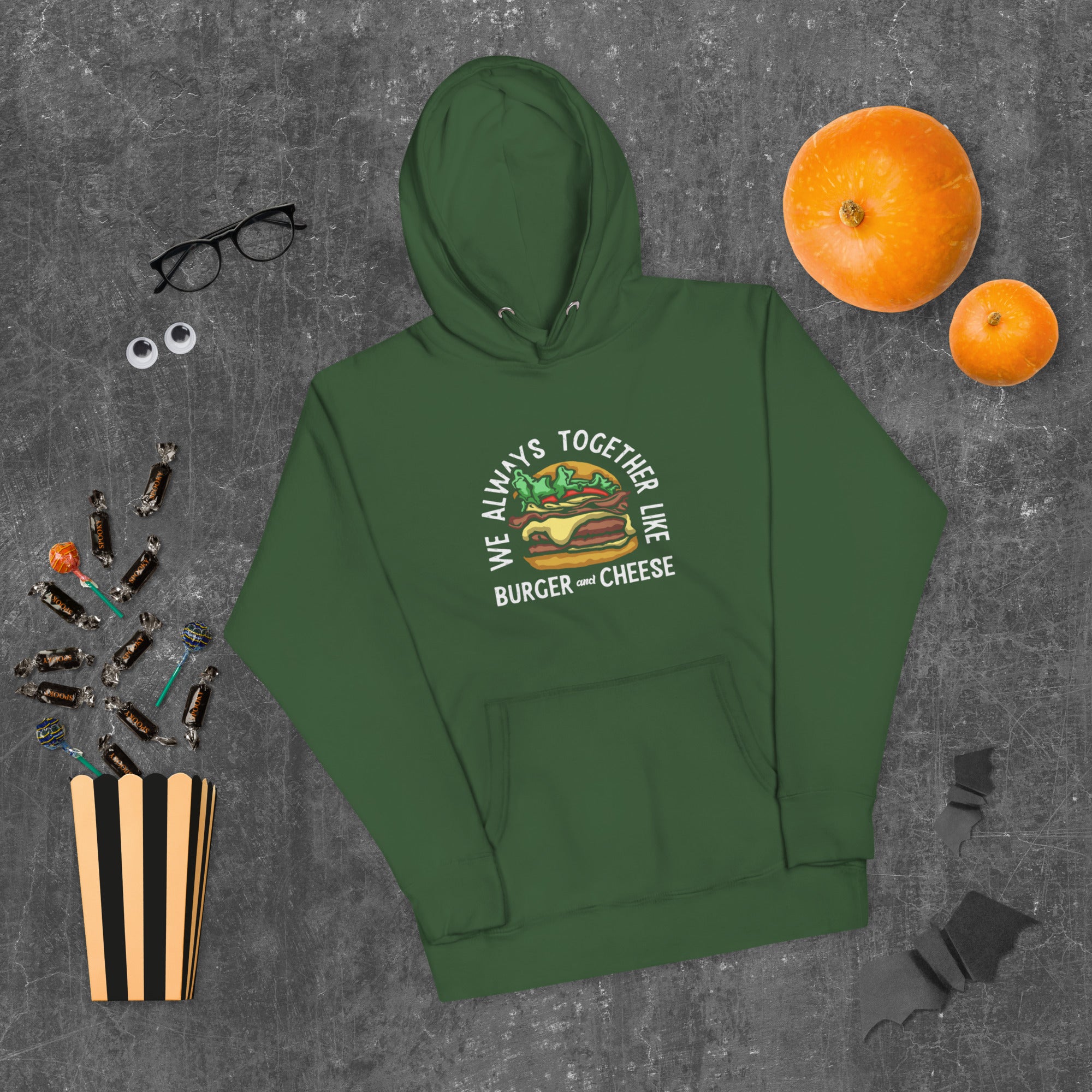 Together like Hamburger Hoodie