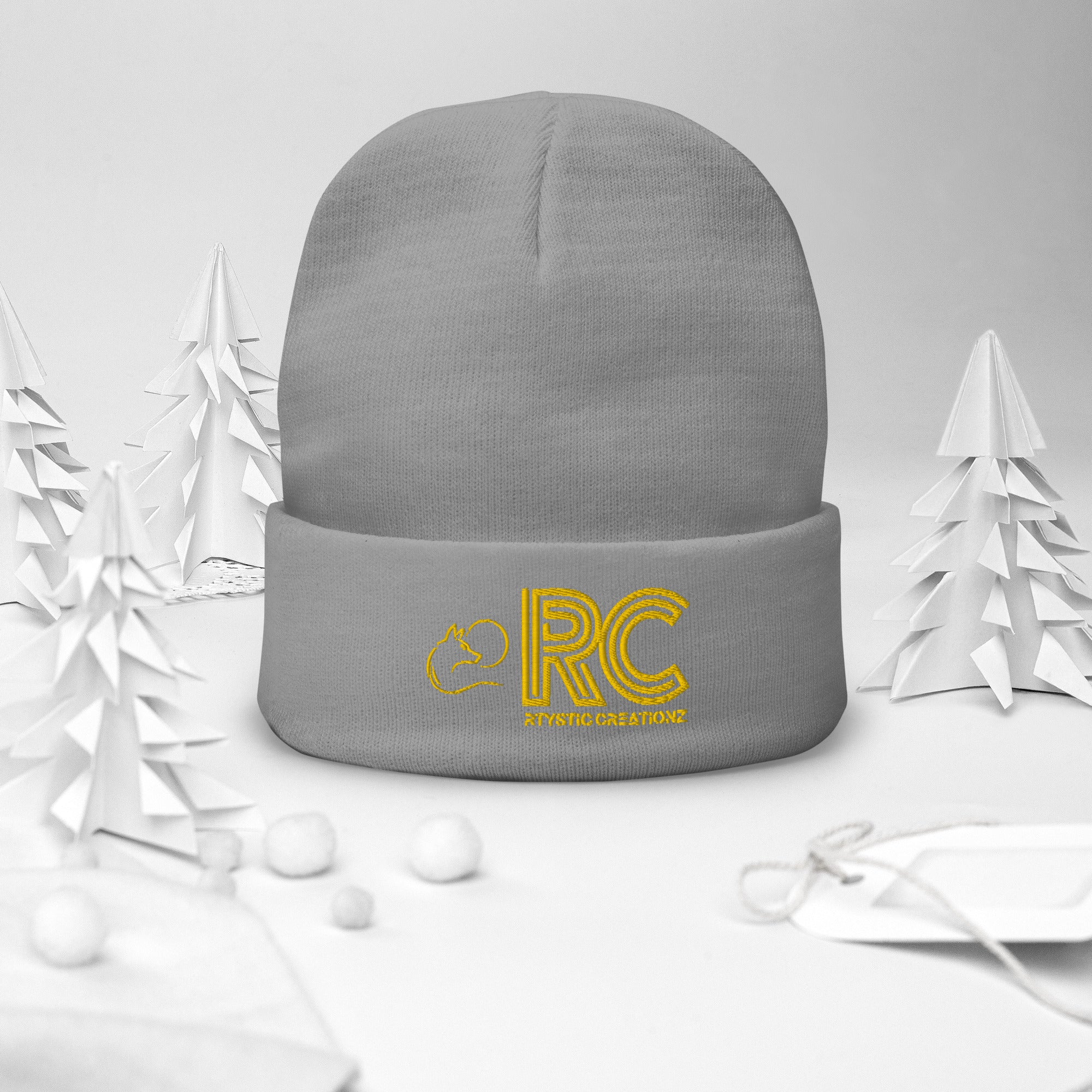 Embroidered Beanie