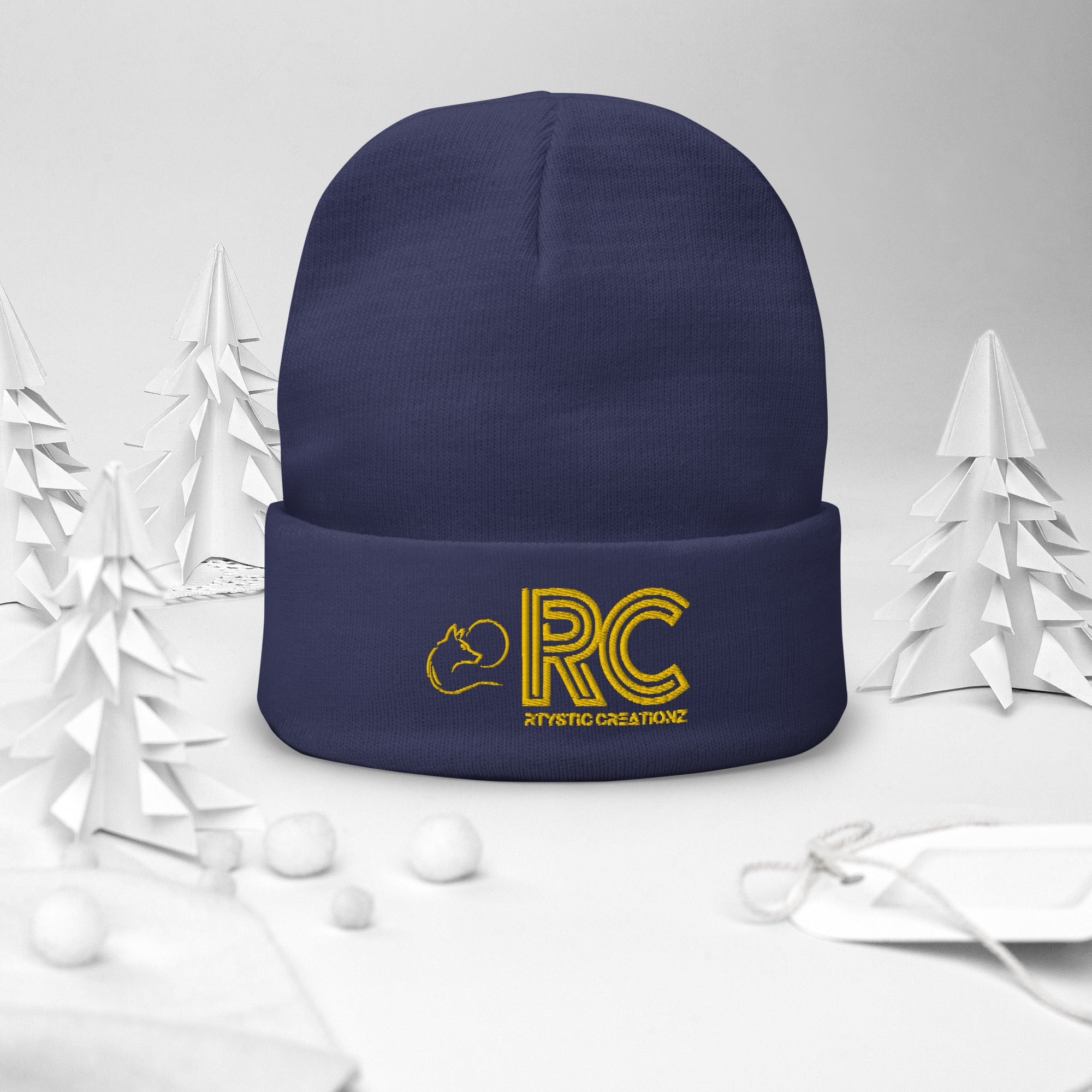 Embroidered Beanie
