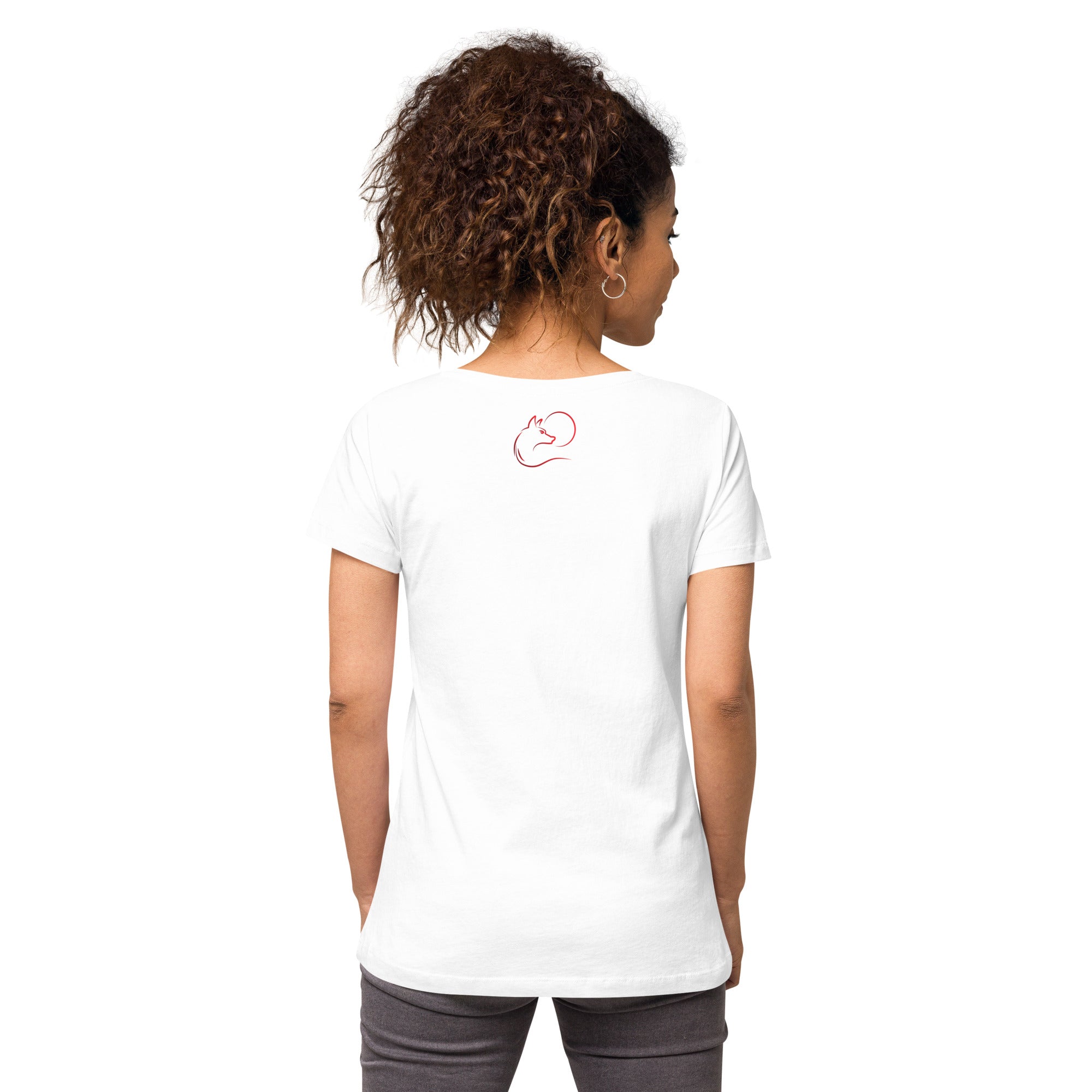 v-neck t-shirt Believe In You